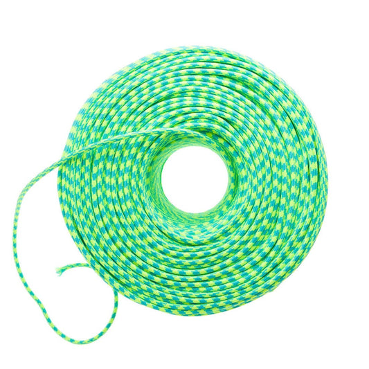 DIY Fabric Wire by the Foot - Turquoise & Neon Yellow Houndstooth