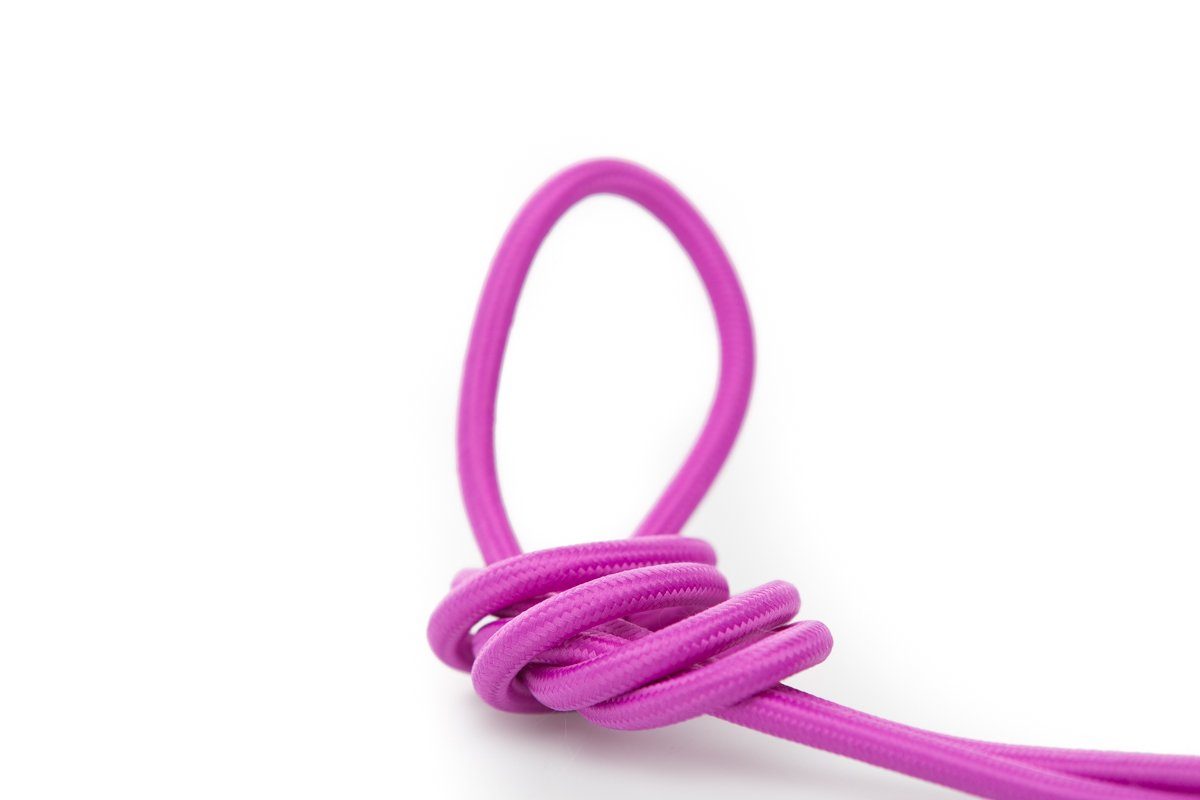DIY Fabric Wire by the Foot - Magenta