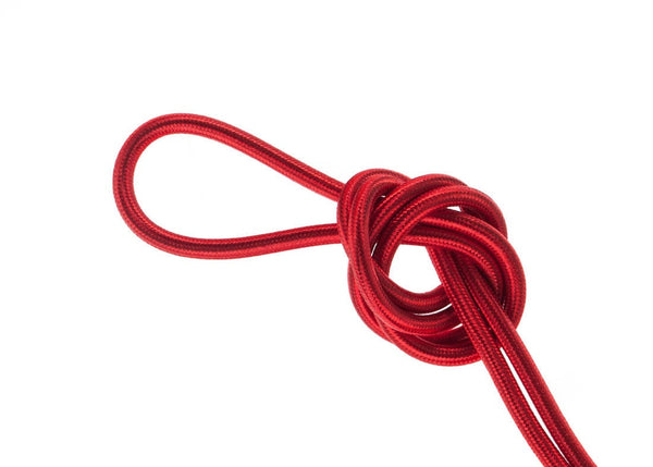 Ruby Red Fabric Covered Cord | Shop Color Cord Company