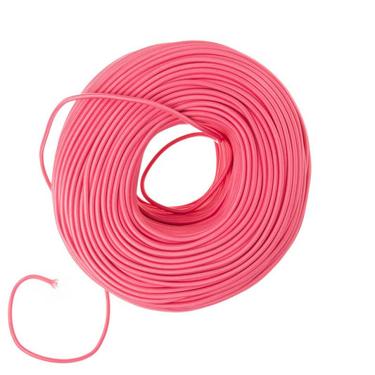 DIY Fabric Wire by the Foot - Pink