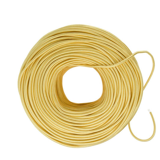 DIY Fabric Wire by the Foot - Yellow Gold