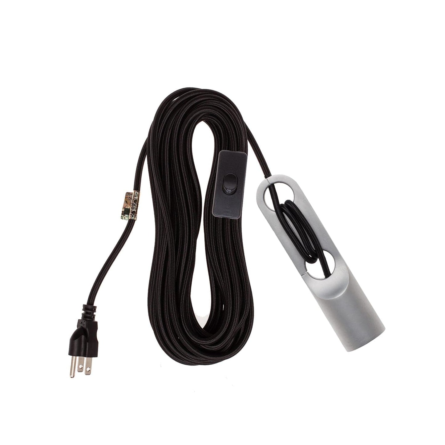 Wrap Raw Aluminum Chroma Plug-In Cord Set