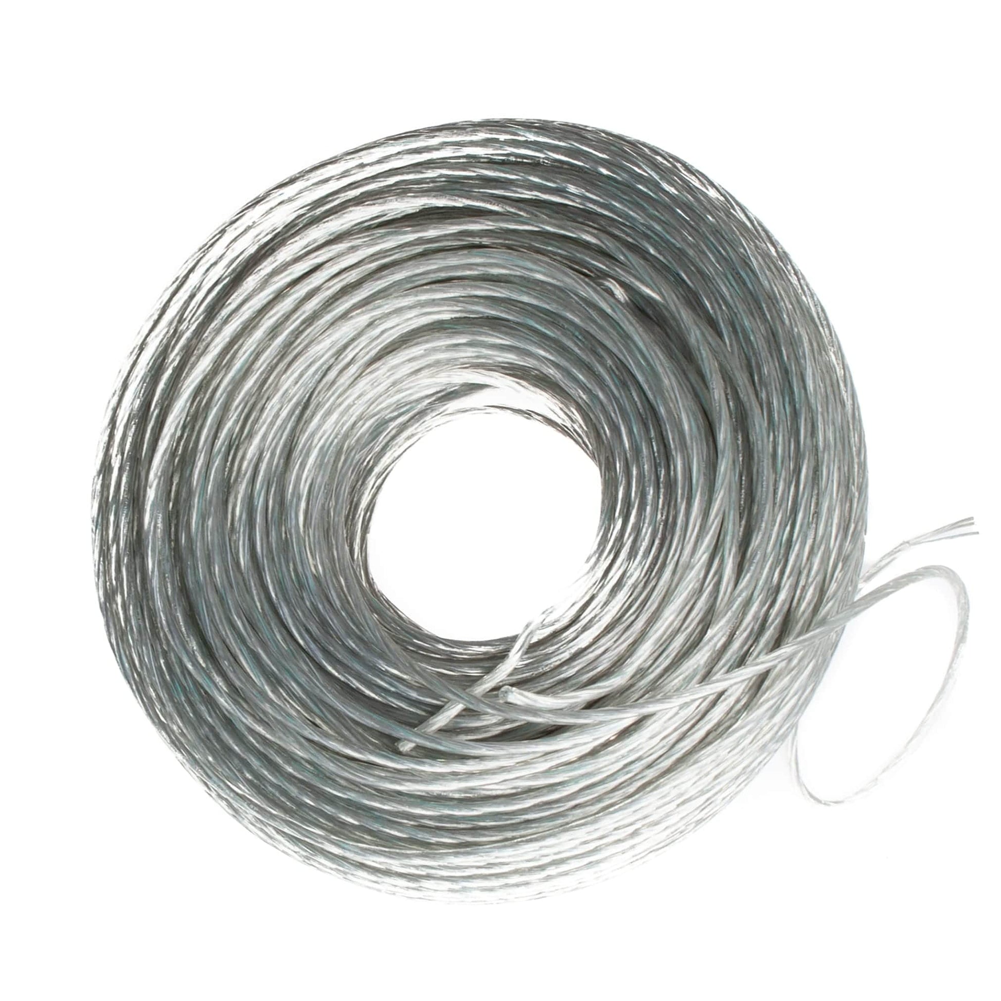 Clear PVC 3-wire Medium Duty Spooled Lamp Cord –