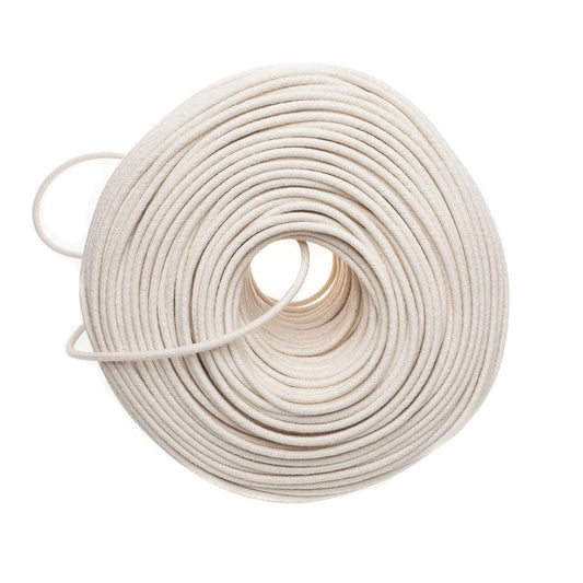 DIY Fabric Wire by the Foot - Linen (Cotton Blend)