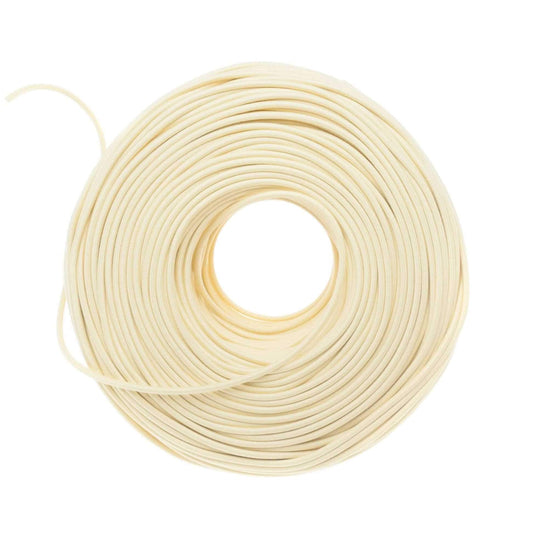 DIY Fabric Wire by the Foot - Pale Yellow (Cotton Blend)