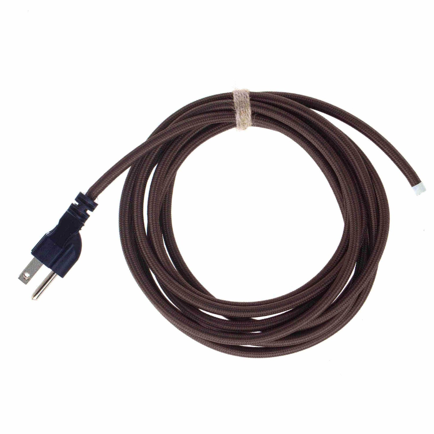Power Cord Whip - Antique Brown