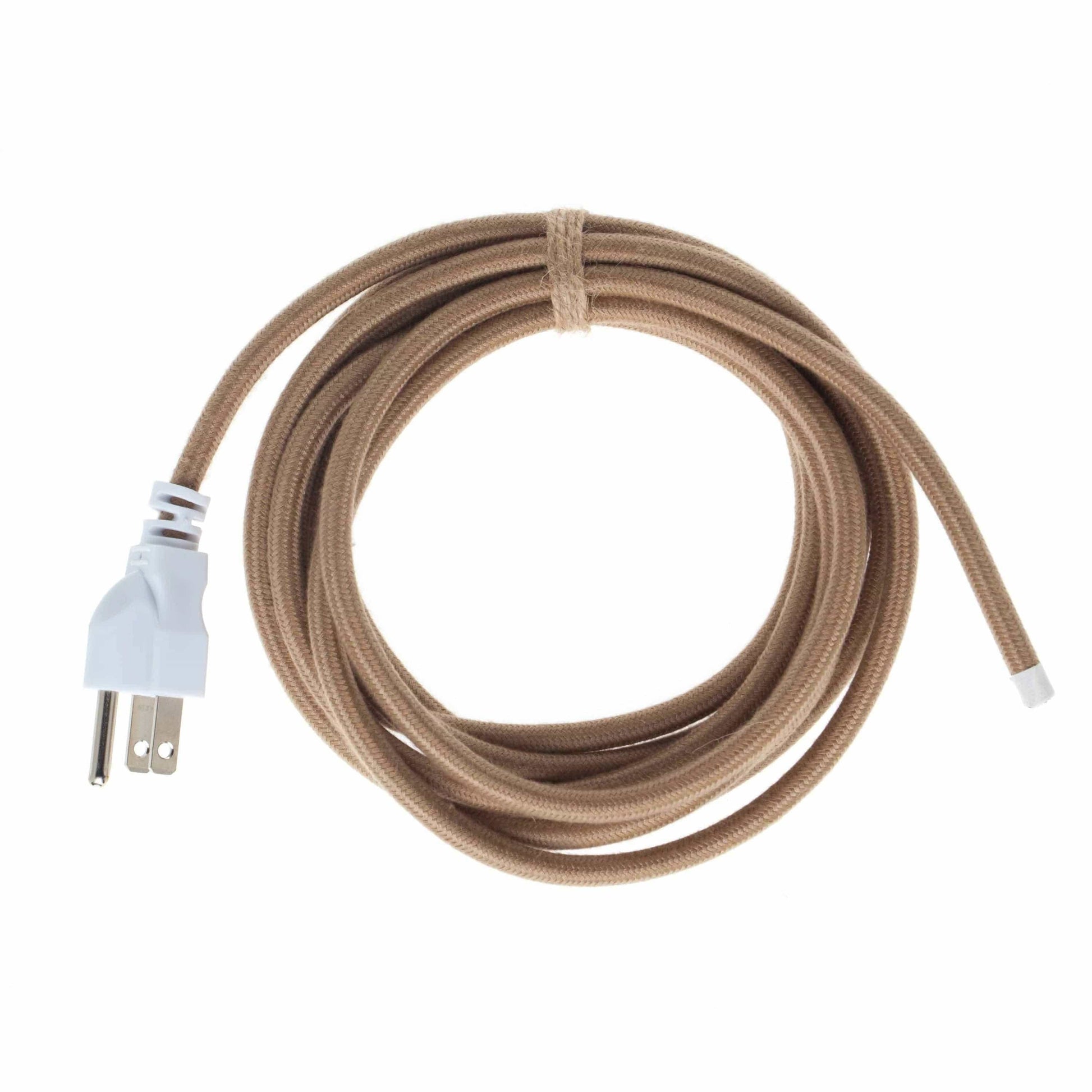 3-Prong Power Cord Whip - Customize - Latte