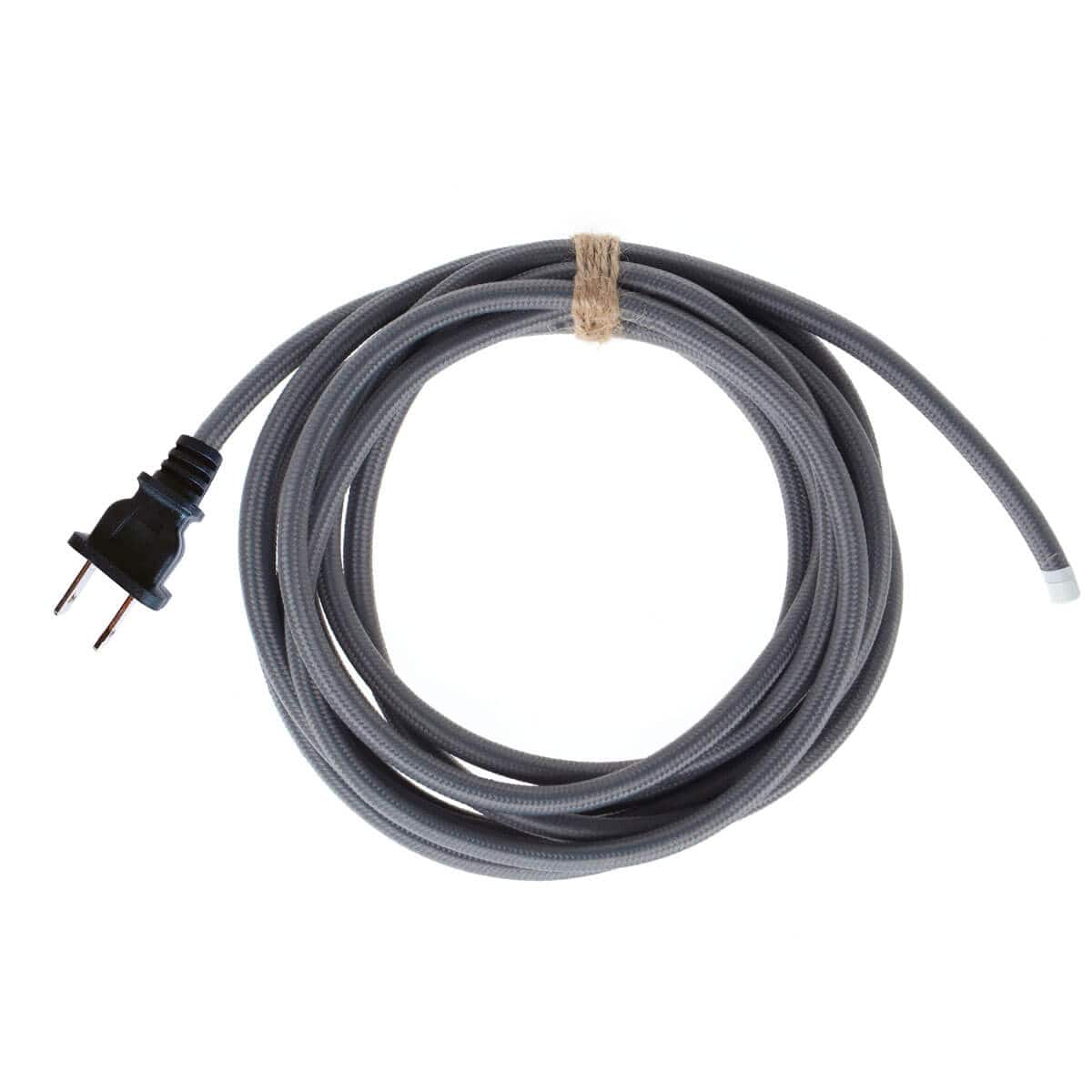 2 Prong Power Cord Whip - 8 Foot