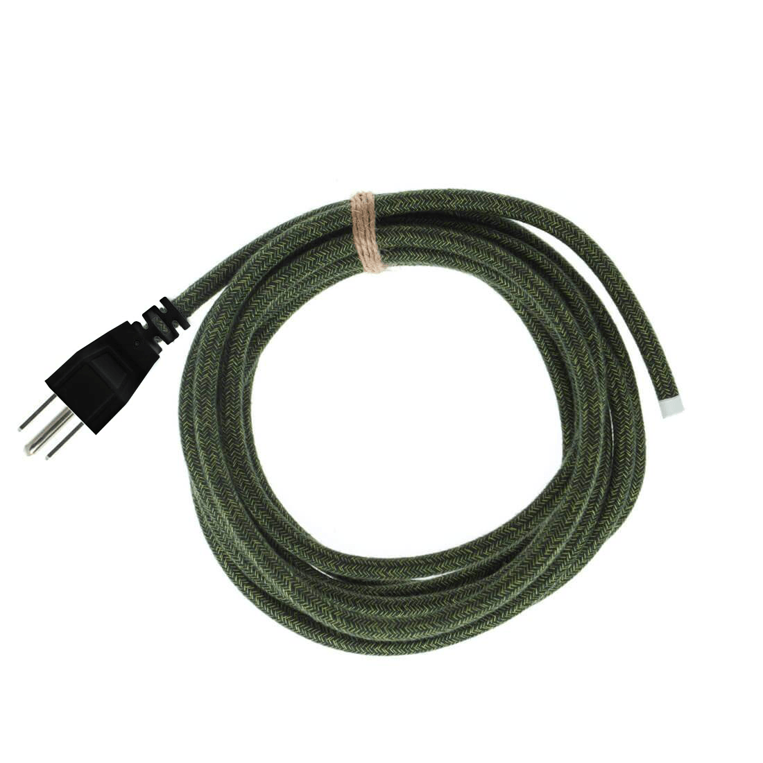 3 Prong Power Cord Whip - 15 Foot